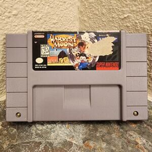 Game - Harvest Moon - SUPER NES